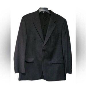 Ralph Lauren Chaps Mens Slim Fit Blazer Size 44L Academia Career Professional